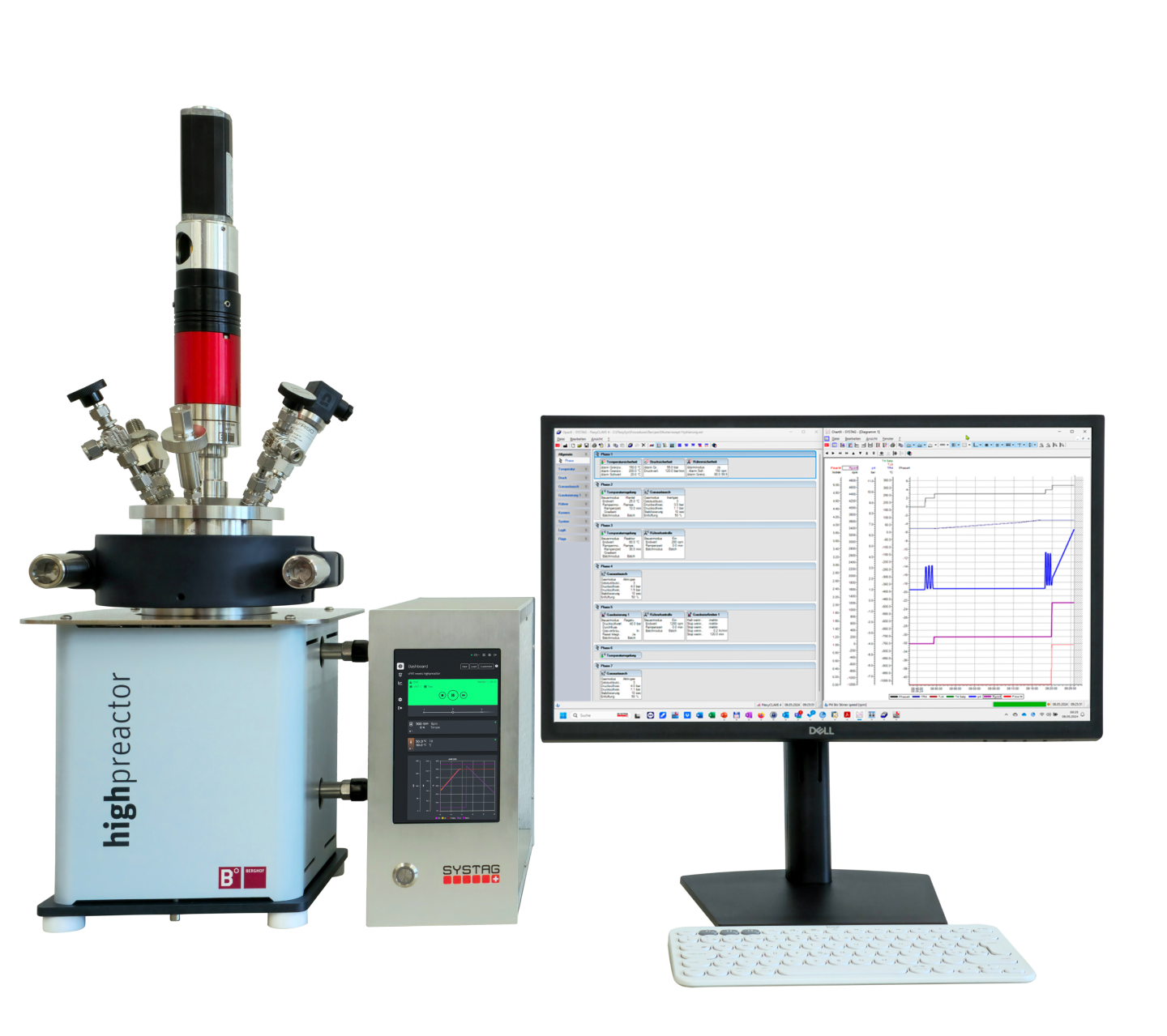 Hydrogenation Instrument BR800/H2 – Hydrogenation @its best!